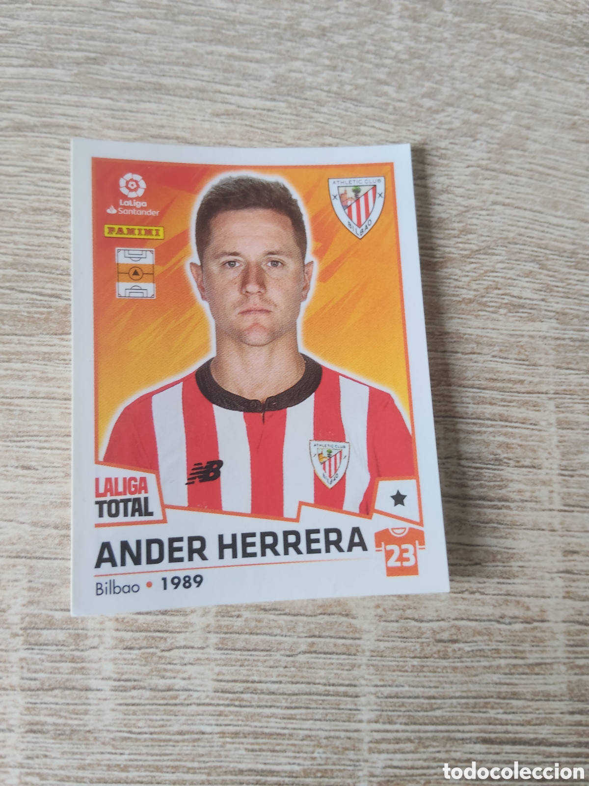 Cromos de f&uacute;tbol: Panini la liga total 2022 2023 22 23 40 Ander Herrera Athletic de Bilbao