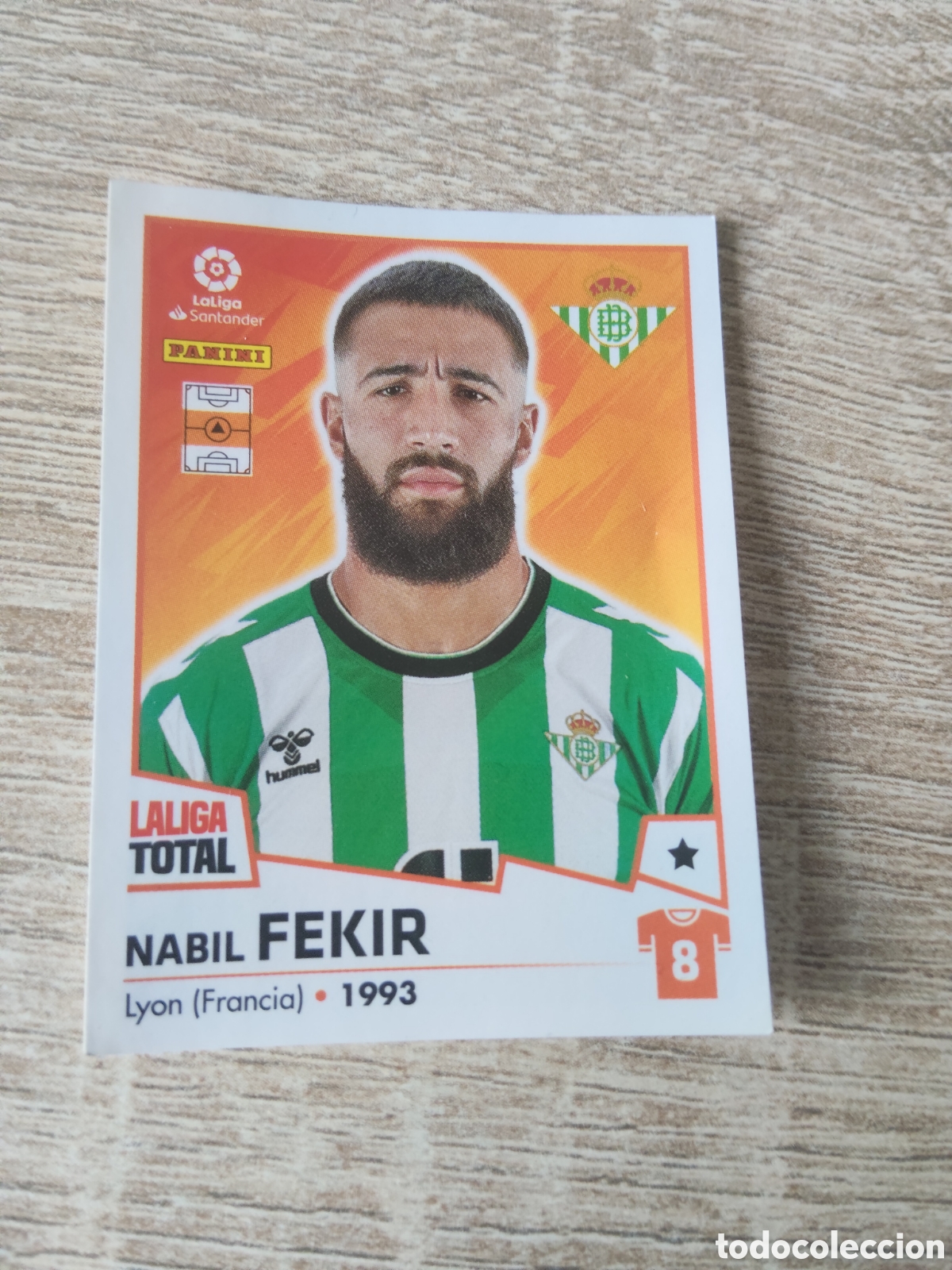 Cromos de f&uacute;tbol: Panini la liga total 2022 2023 22 23 102 Fekir Real Betis