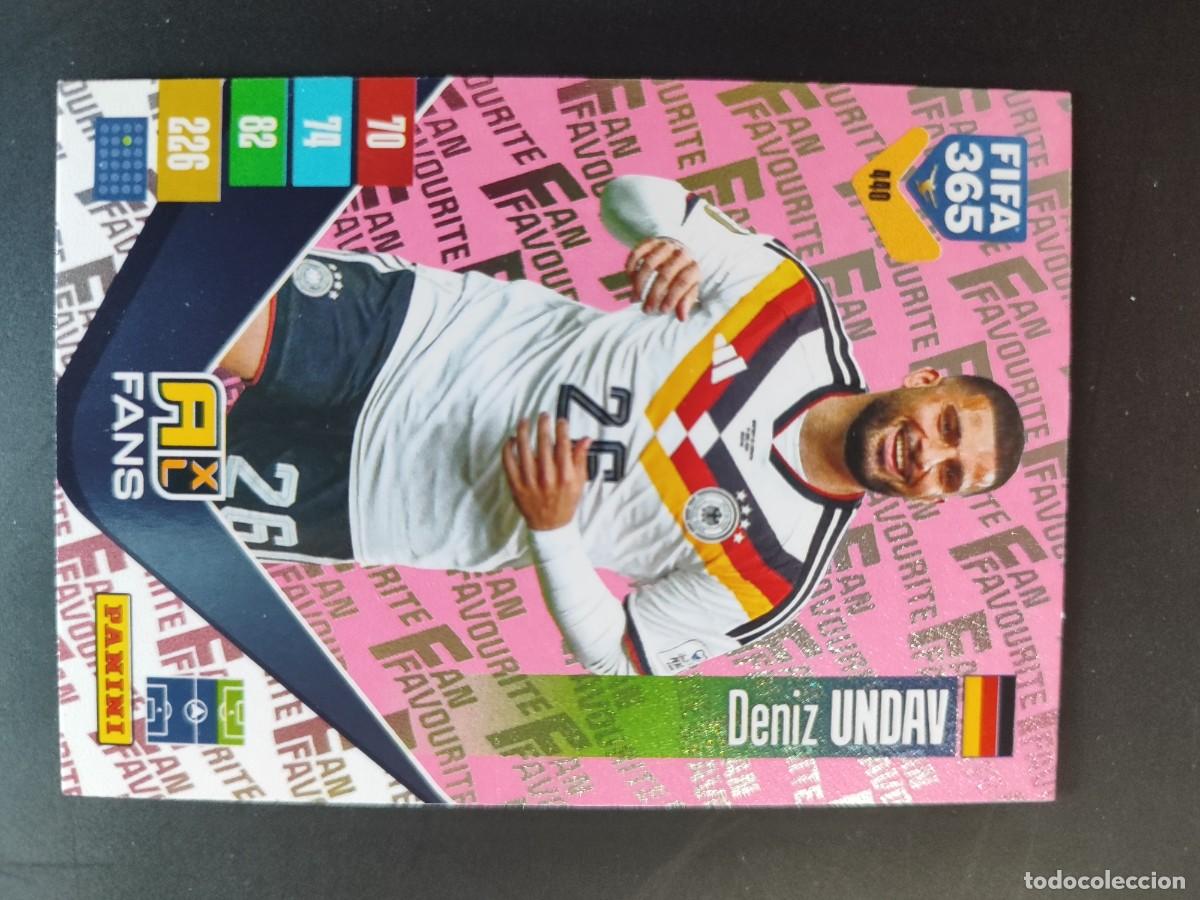 Cromos de f&uacute;tbol: ADRENALYN FIFA 365 2027 CARD PARALELA PURPURA UNDAV ALEMANIA # 440 PANINI