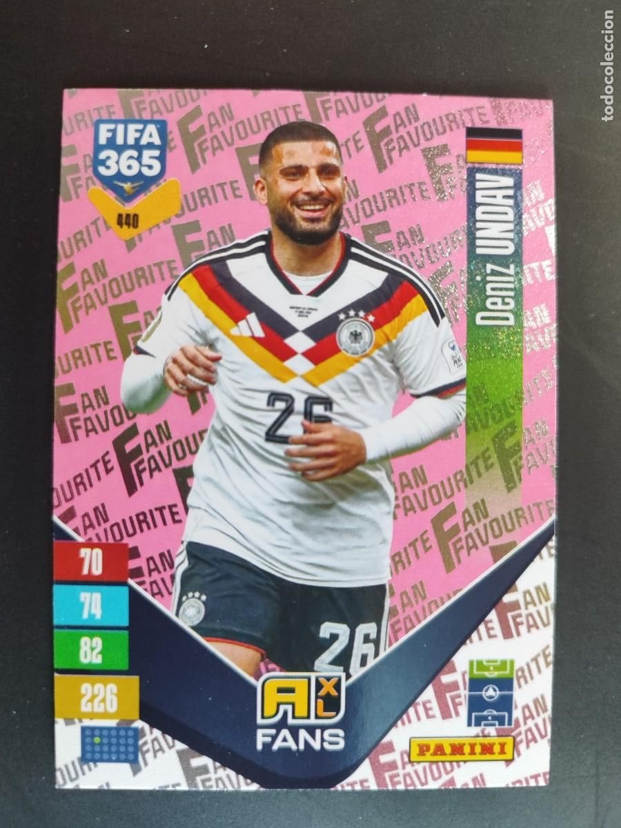 Football Stickers: ADRENALYN FIFA 365 2027 CARD PARALELA PURPURA UNDAV ALEMANIA # 440 PANINI