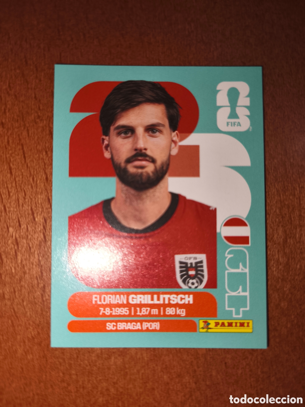 Cromos de f&uacute;tbol: AUT14 Florian Grillitsch AUT 14 Fifa World Cup 2026 Austria