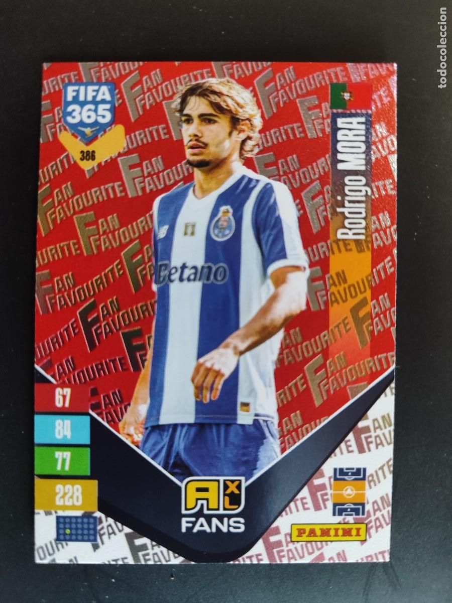 Football Stickers: ADRENALYN FIFA 365 2027 CARD PARALELA RED RODRIGO MORA PORTO # 486 PANINI