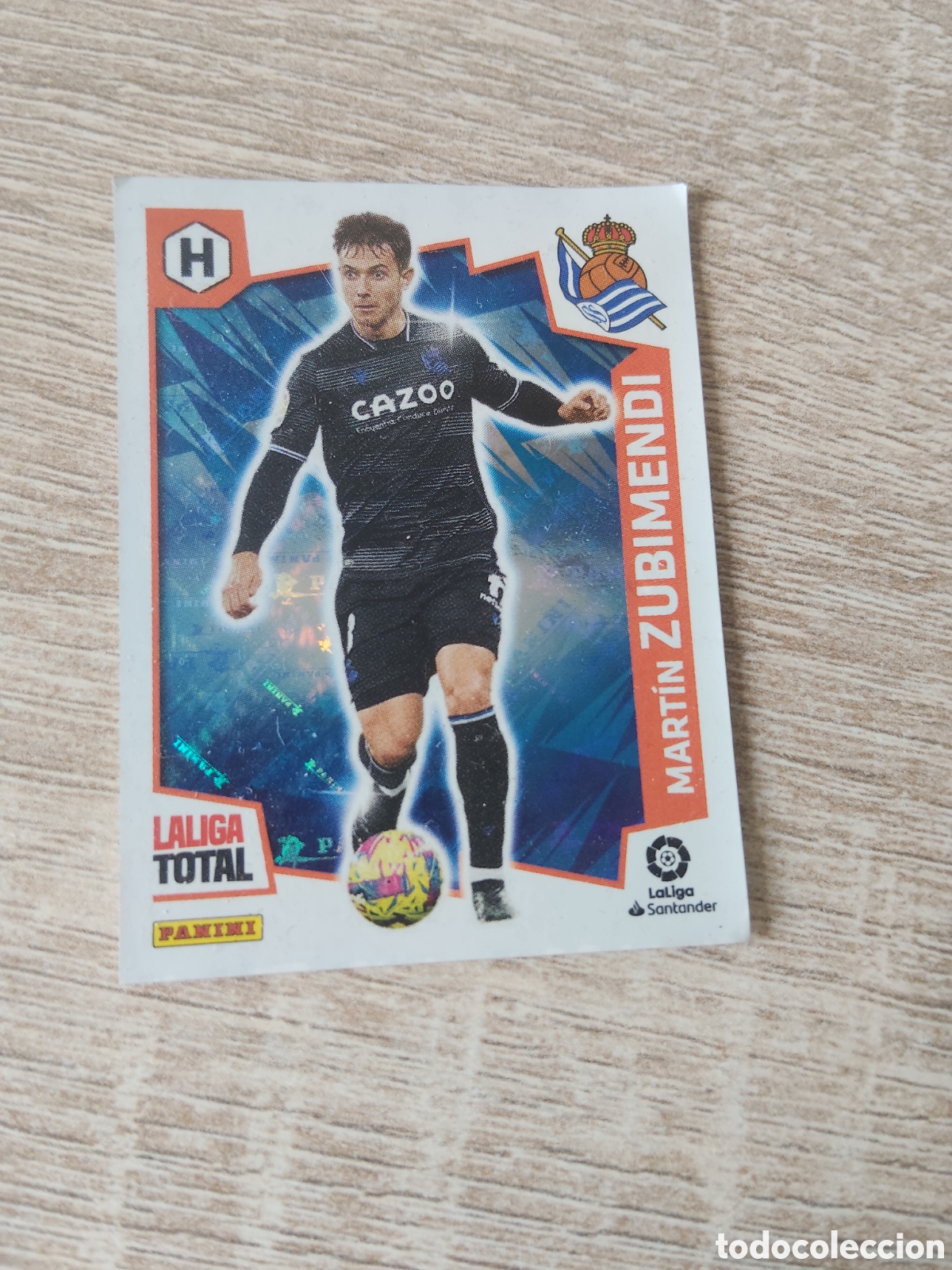 Figurine di Calcio: Panini la liga total 2022 2023 22 23 463 Zubimendi Real Sociedad h&eacute;roes