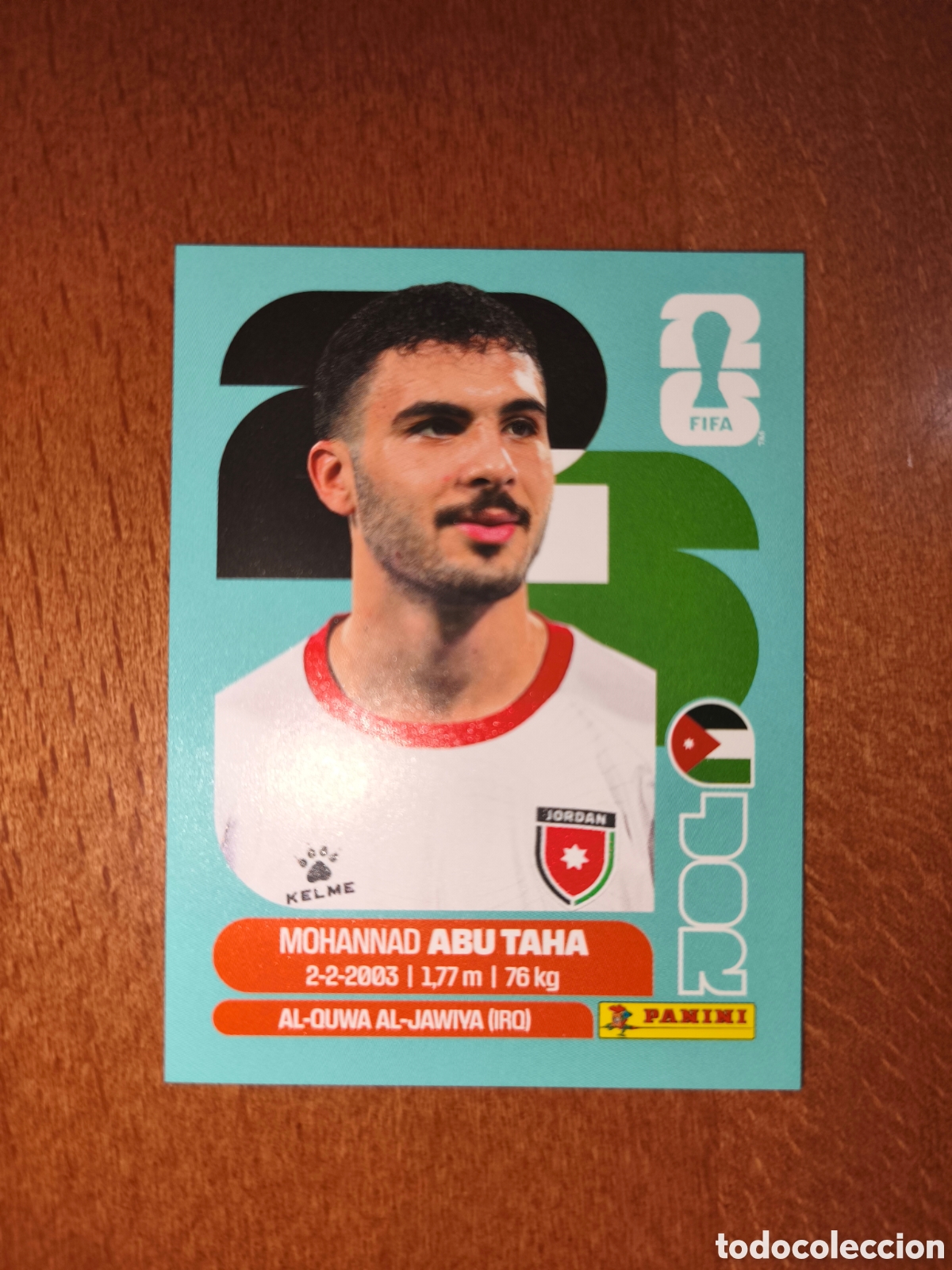 Figurine di Calcio: JOR12 Mohannad Abu Taha JOR 12 Fifa World Cup 2026 Jordania