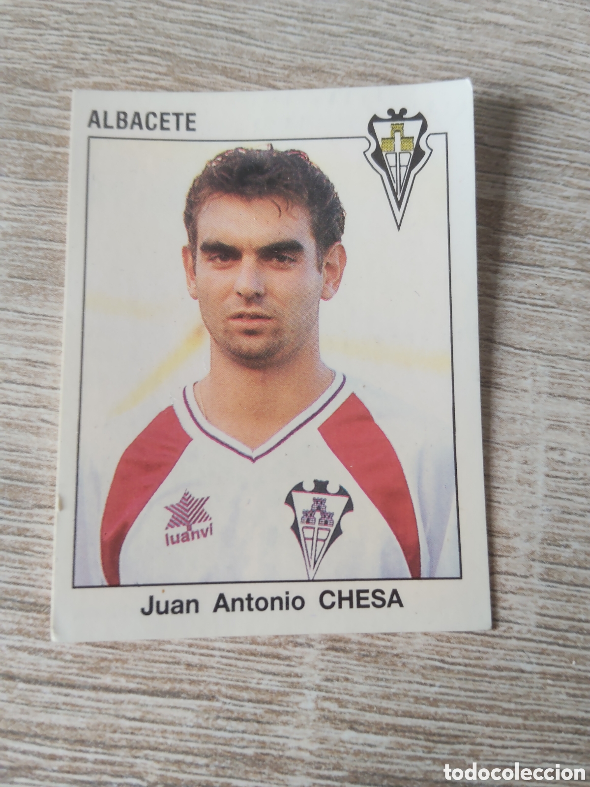 Figurine di Calcio: Panini futbol 93 94 31:Chesa Albacete