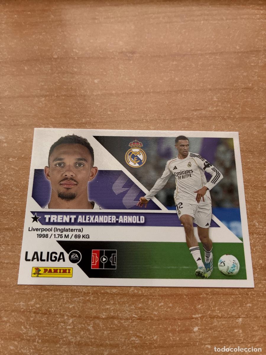 Cromos de f&uacute;tbol: 5 TRENT REAL MADRID LIGA ESTE 2026 2027