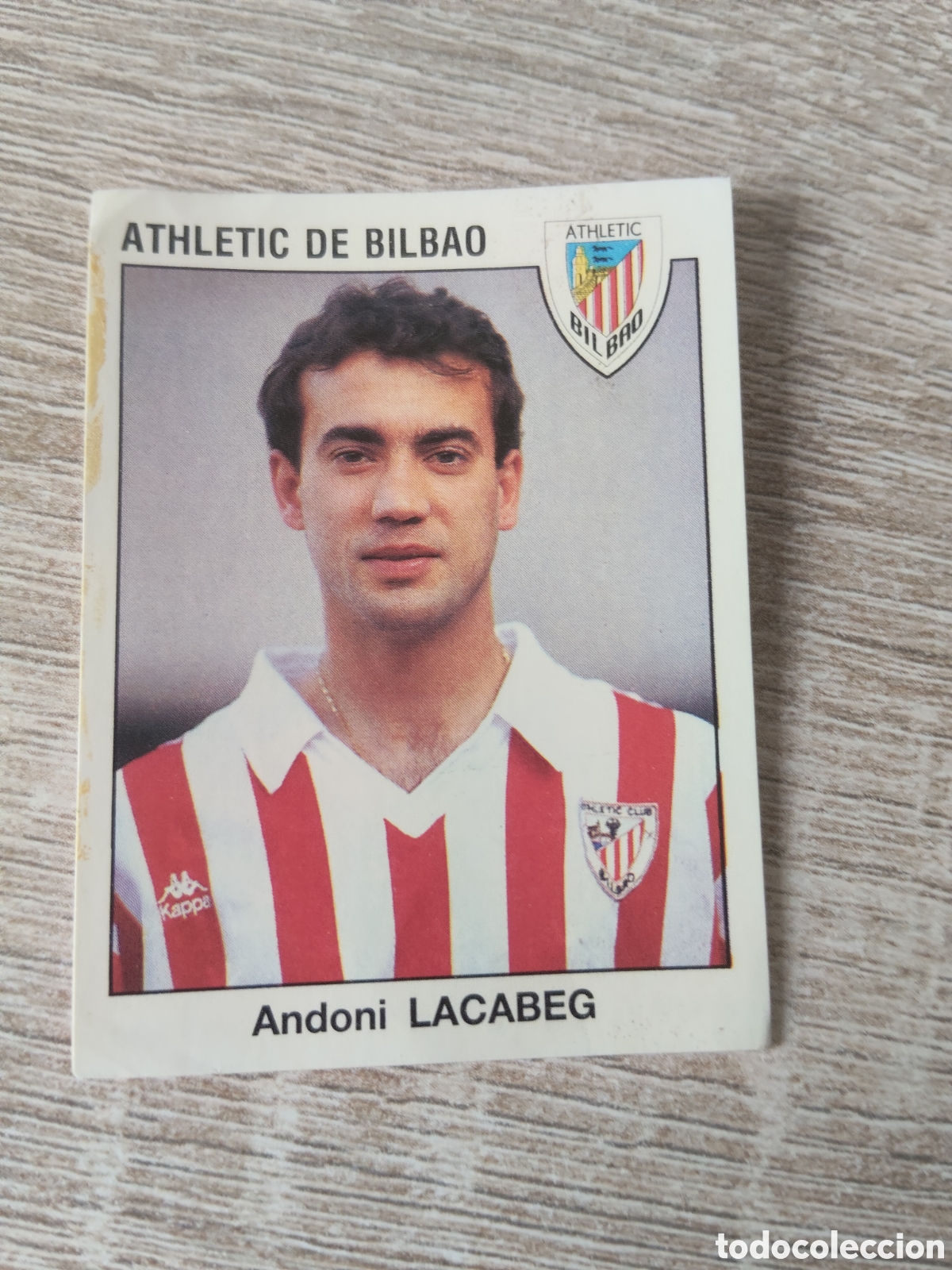 Cromos de f&uacute;tbol: Panini futbol 93 94 40 Lacabeg Athletic de Bilbao