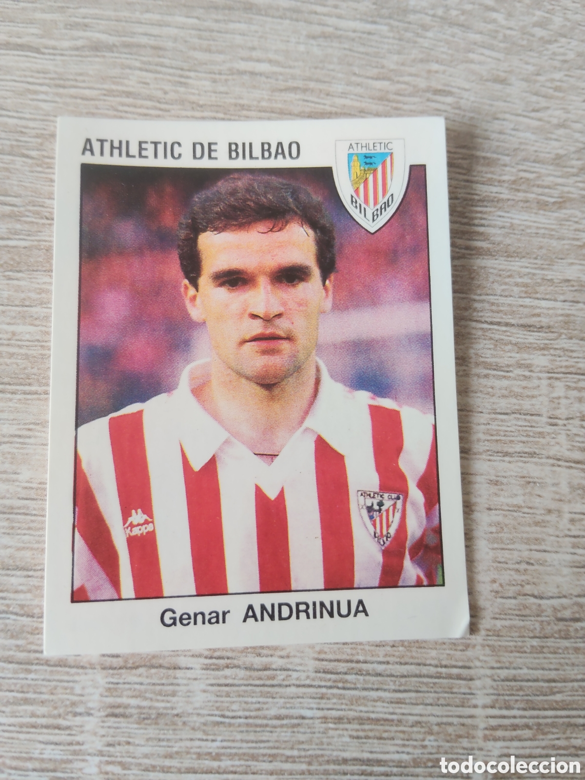 Cromos de f&uacute;tbol: Panini futbol 93 94 42 Andrinua Athletic de Bilbao