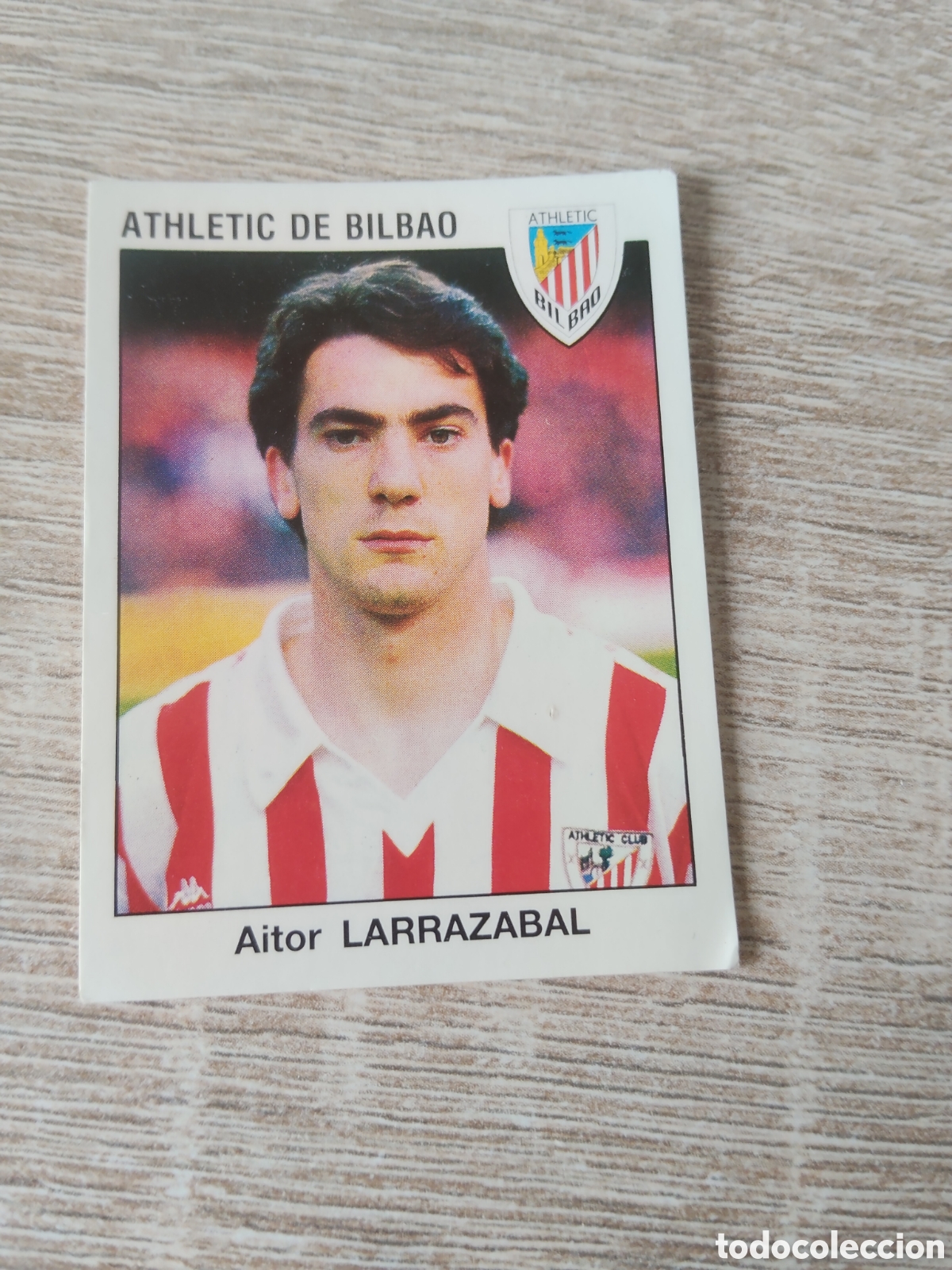 Cromos de f&uacute;tbol: Panini futbol 93 94 43 Larrazabal Athletic de Bilbao