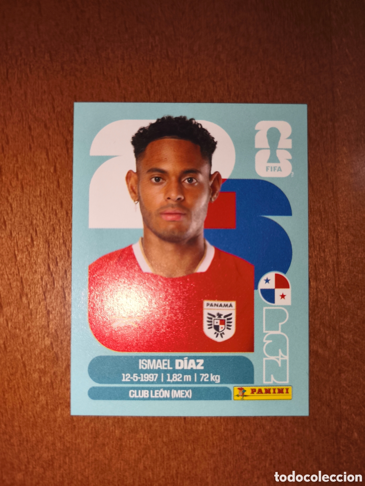 Cromos de f&uacute;tbol: PAN16 Ismael D&iacute;az PAN 16 Fifa World Cup 2026 Panam&aacute;