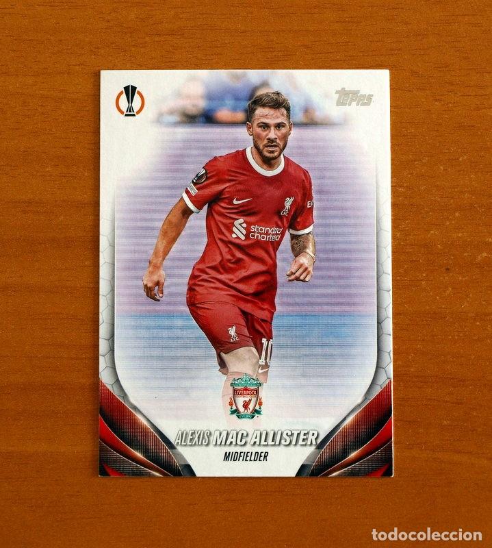 Cromos de f&uacute;tbol: Liverpool -N&ordm; 48 Alexis Mac Allister -Topps Champions League UEFA - 2023-2024-23-24