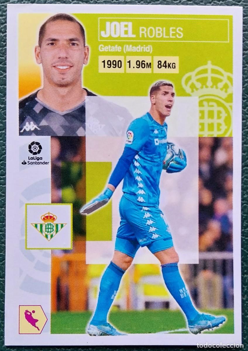 Cromos de f&uacute;tbol: 2 JOEL REAL BETIS CROMOS ALBUM EDICIONES ESTE 2020 2021 20 21