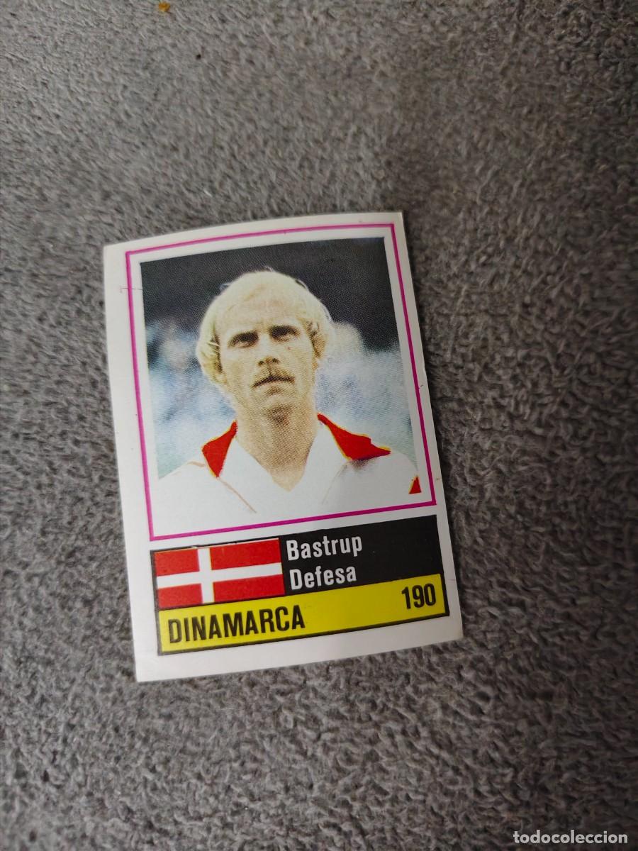 Cromos de f&uacute;tbol: 190. BASTRUP (DENMARK) SORCACIUS EURO 1984 DINAMARCA EUROCOPA FRANCIA 84 SIN PEGAR AAX