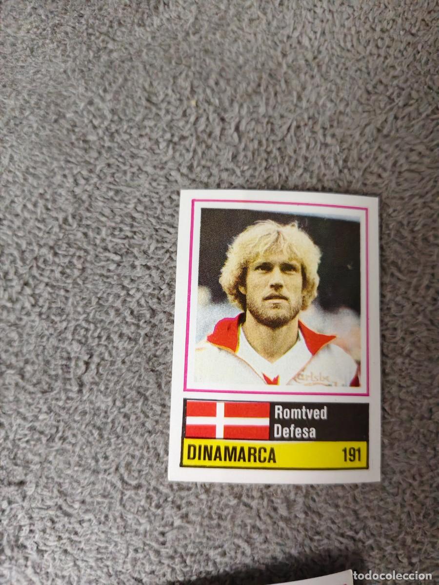 Football Stickers: 191. ROMTVED (DENMARK) SORCACIUS EURO 1984 DINAMARCA EUROCOPA FRANCIA 84 SIN PEGAR AAX