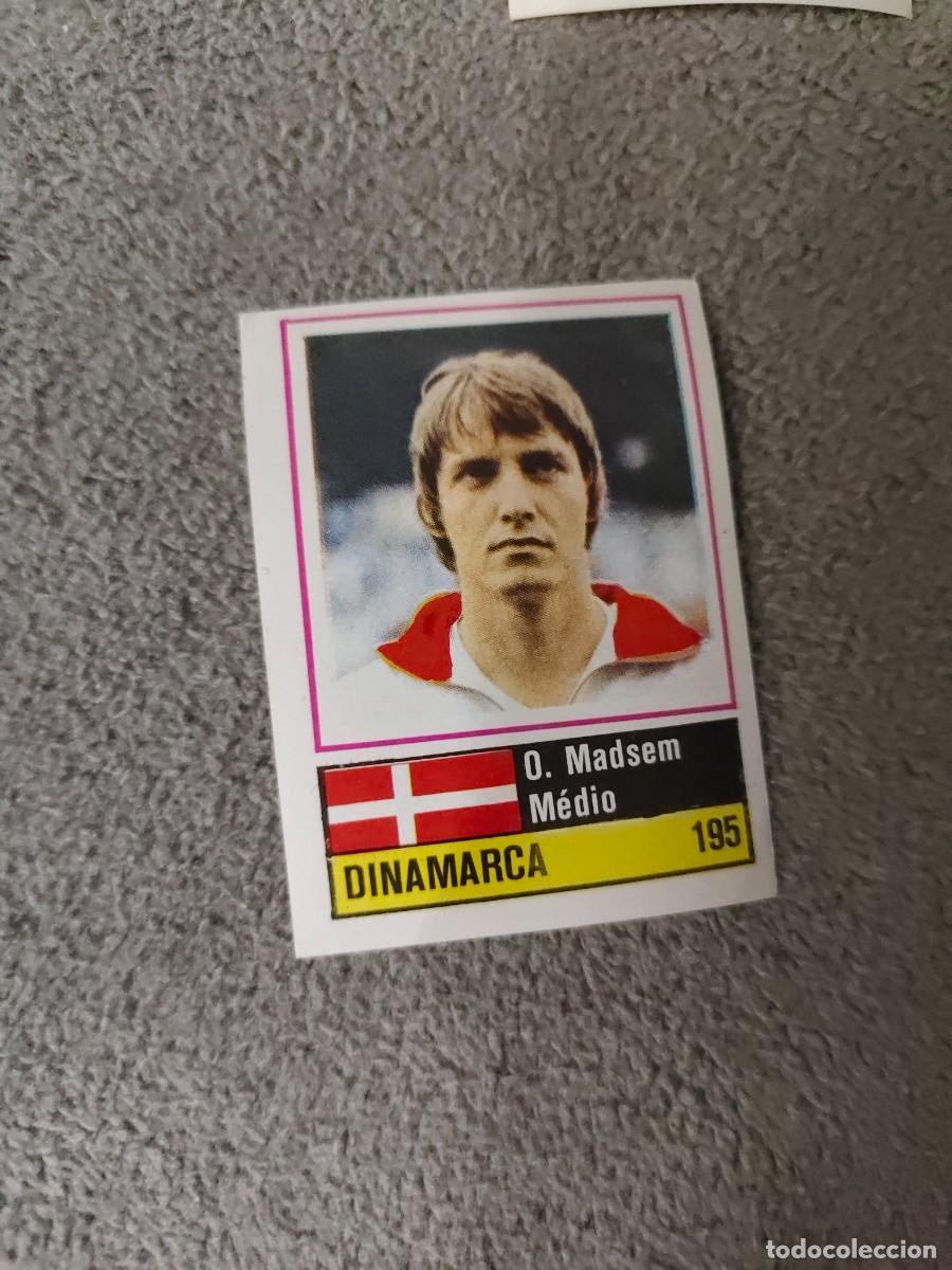 Football Stickers: 195. O. MADSEN (DENMARK) SORCACIUS EURO 1984 DINAMARCA EUROCOPA FRANCIA 84 SIN PEGAR AAX