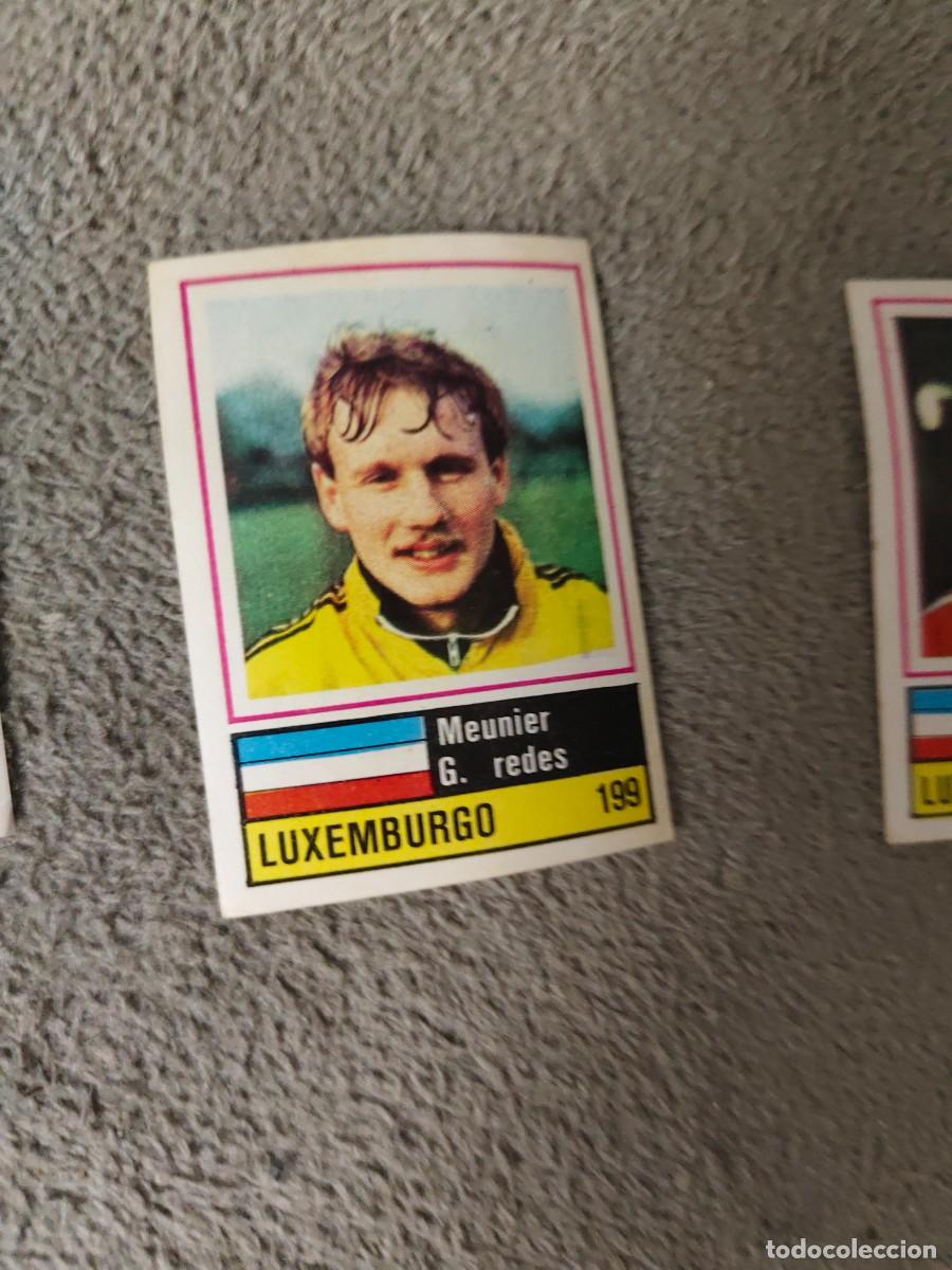 Cromos de Futebol: 199. MEUNIER (LUXEMBOURG) SORCACIUS EURO 1984 LUXEMBURGO EUROCOPA FRANCIA 84 SIN PEGAR AAX