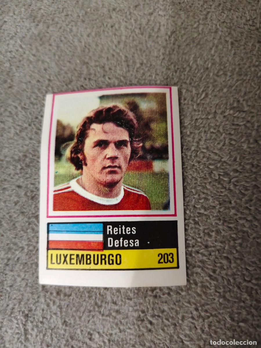 Cromos de f&uacute;tbol: 203. REITES (LUXEMBOURG) SORCACIUS EURO 1984 LUXEMBURGO EUROCOPA FRANCIA 84 SIN PEGAR AAX