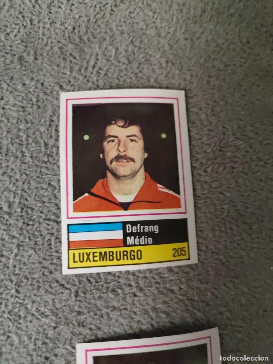 Cromos de f&uacute;tbol: 205. DEFRANG (LUXEMBOURG) SORCACIUS EURO 1984 LUXEMBURGO EUROCOPA FRANCIA 84 SIN PEGAR AAX