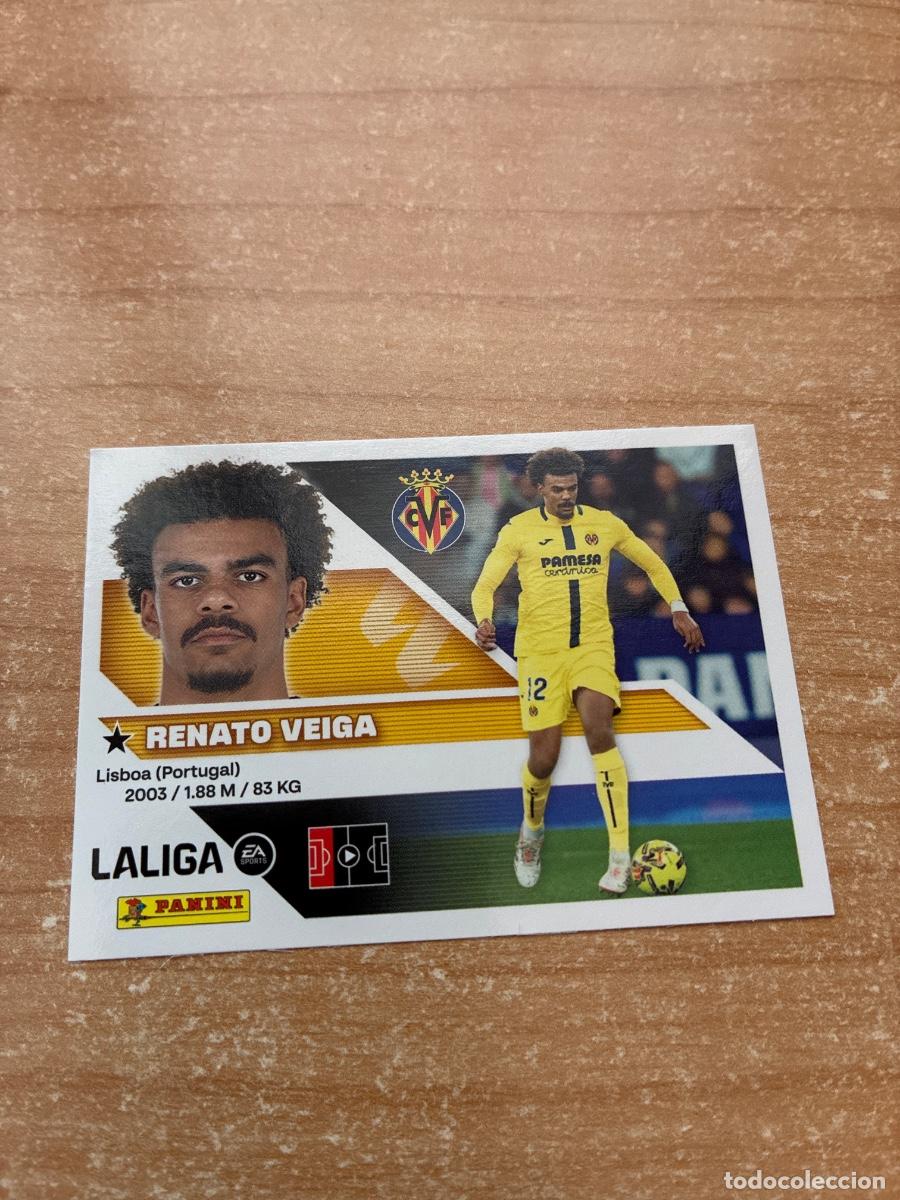 Cromos de f&uacute;tbol: 9 RENATO VEIGA VILLARREAL LIGA ESTE 2026 2027