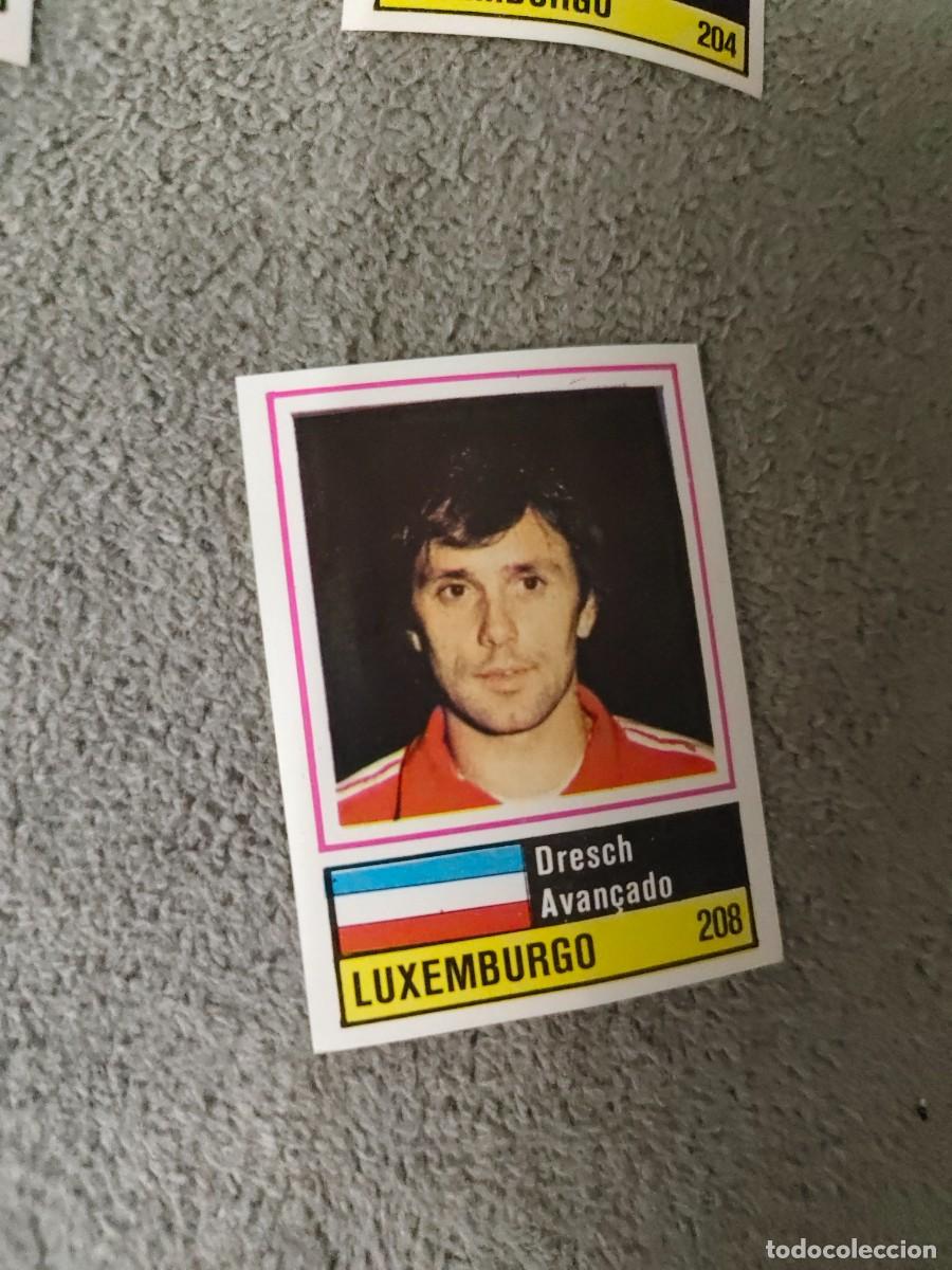 Cromos de f&uacute;tbol: 208. DRESCH (LUXEMBOURG) SORCACIUS EURO 1984 LUXEMBURGO EUROCOPA FRANCIA 84 SIN PEGAR AAX
