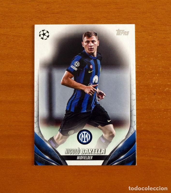 Cromos de f&uacute;tbol: Inter de Milan -N&ordm; 51 Nicol&ograve; Barella -Topps Champions League UEFA - 2023-2024-23-24