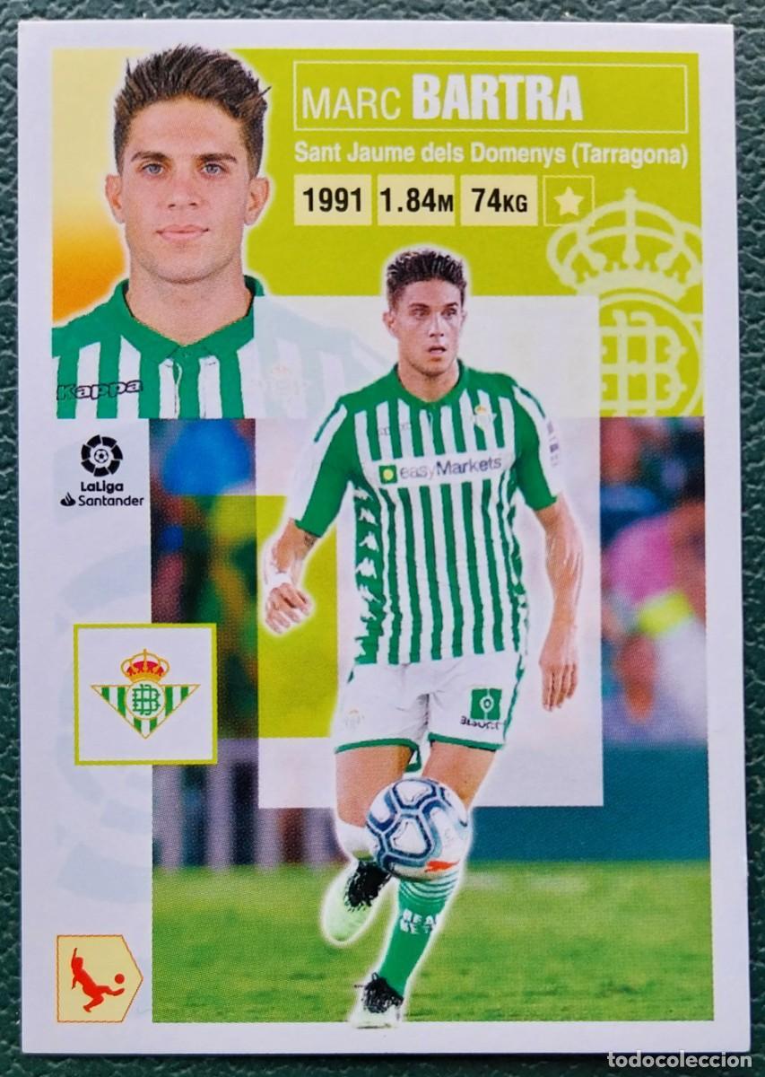 Cromos de f&uacute;tbol: 5 BARTRA REAL BETIS CROMOS ALBUM EDICIONES ESTE 2020 2021 20 21