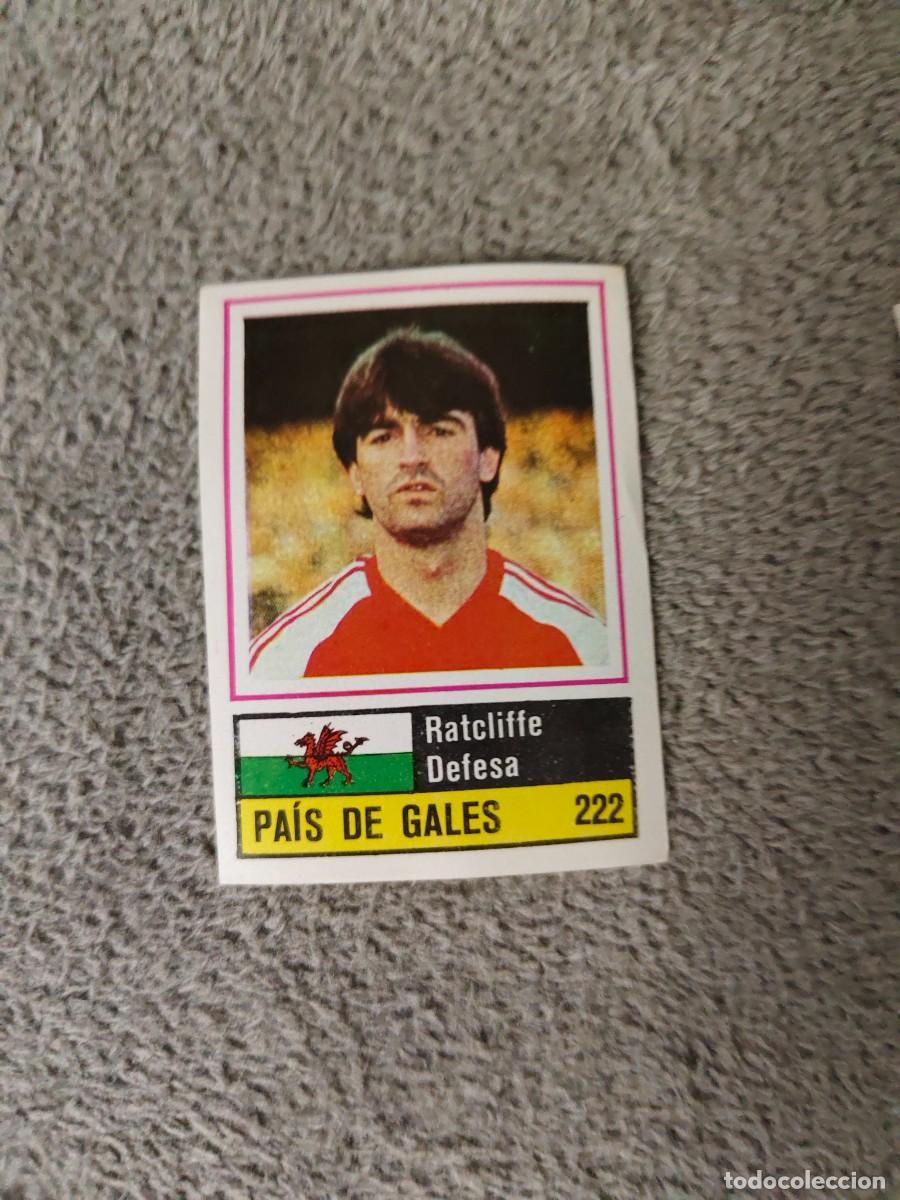 Cromos de f&uacute;tbol: 222. RATCLIFFE (WALES) SORCACIUS EURO 1984 PA&Iacute;S DE GALES EUROCOPA FRANCIA 84 SIN PEGAR AAX