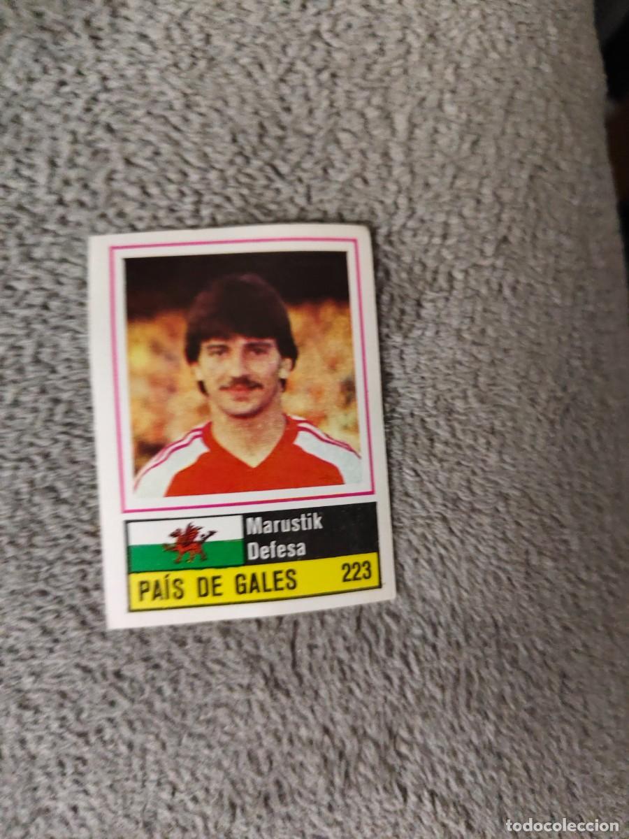 Cromos de f&uacute;tbol: 223. MARUSTIK (WALES) SORCACIUS EURO 1984 PA&Iacute;S DE GALES EUROCOPA FRANCIA 84 SIN PEGAR AAX
