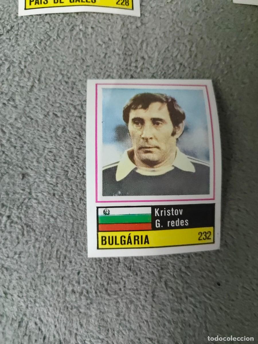 Figurine di Calcio: 232. KRISTOV (BULGARIA) SORCACIUS EURO 1984 BULGARIA EUROCOPA FRANCIA 84 SIN PEGAR AAX