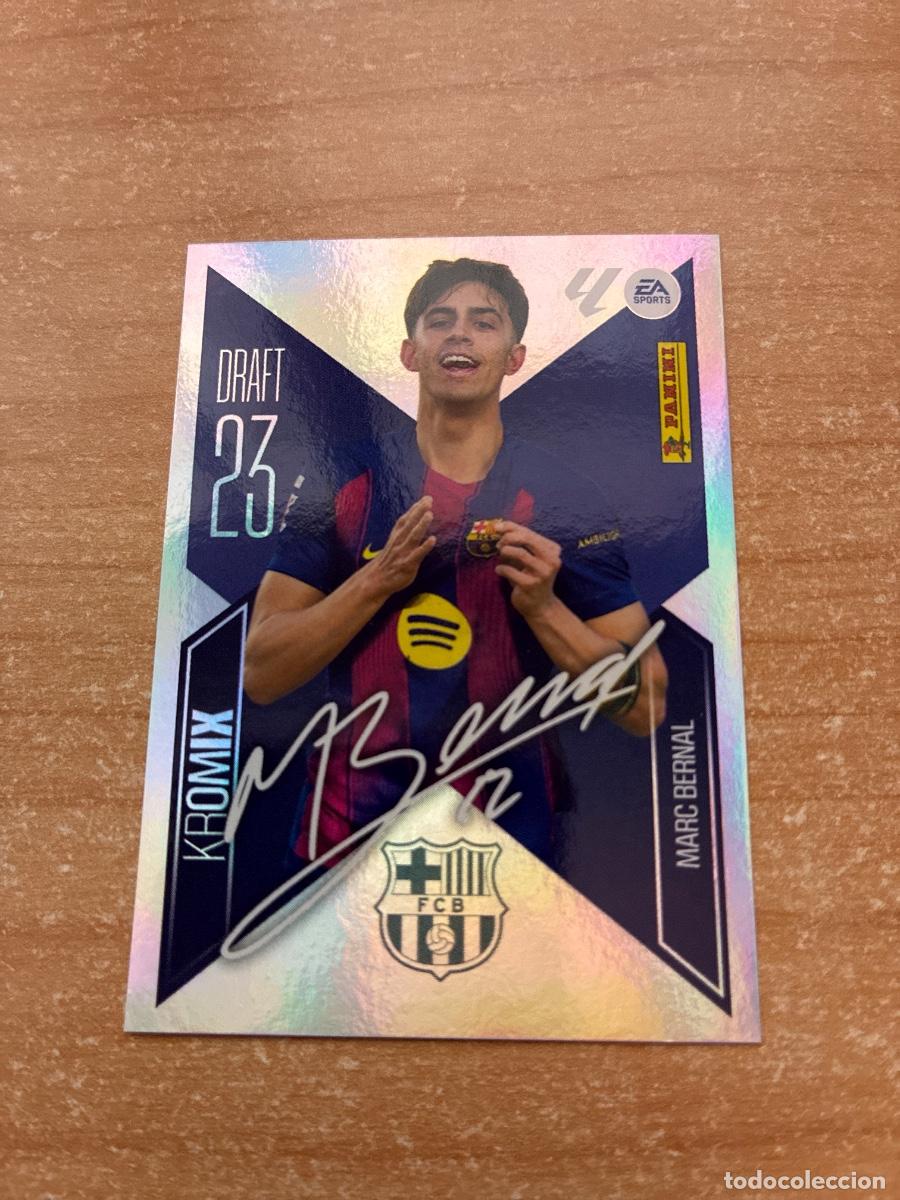 Figurine di Calcio: K15 MARC BERNAL BARCELONA DRAFT 23 MIX LIGA ESTE 2026 2027