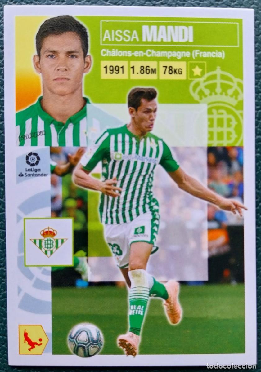 Cromos de f&uacute;tbol: 7 MANDI REAL BETIS CROMOS ALBUM EDICIONES ESTE 2020 2021 20 21