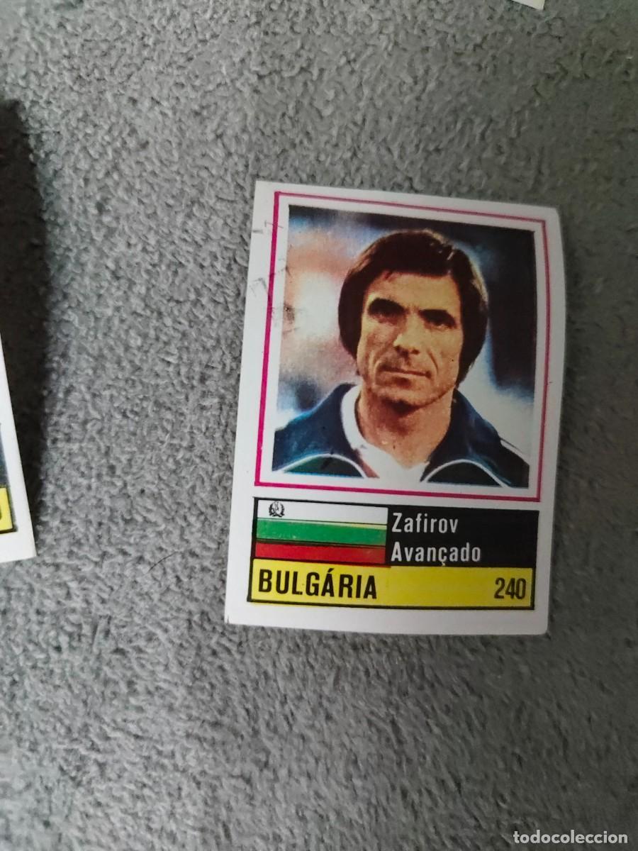 Cromos de f&uacute;tbol: 240. ZAFIROV (BULGARIA) SORCACIUS EURO 1984 BULGARIA EUROCOPA FRANCIA 84 SIN PEGAR AAX