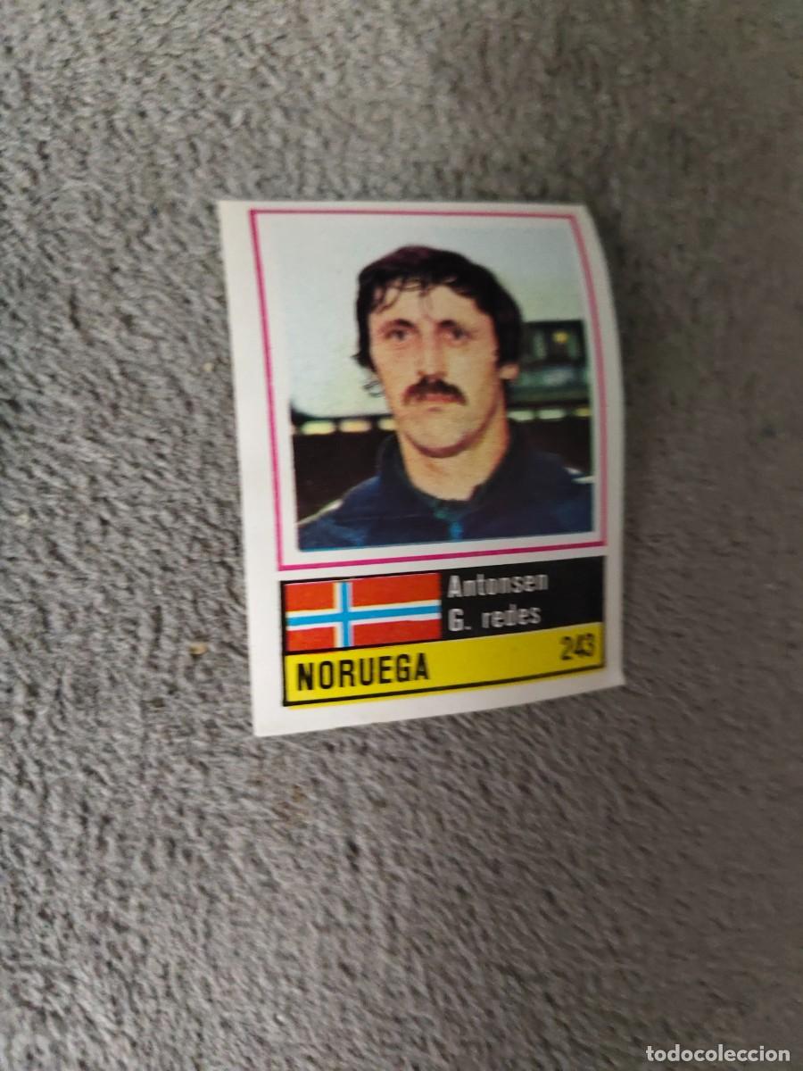 Cromos de f&uacute;tbol: 243. ANTONSEN (NORWAY) SORCACIUS EURO 1984 NORUEGA EUROCOPA FRANCIA 84 SIN PEGAR AAX