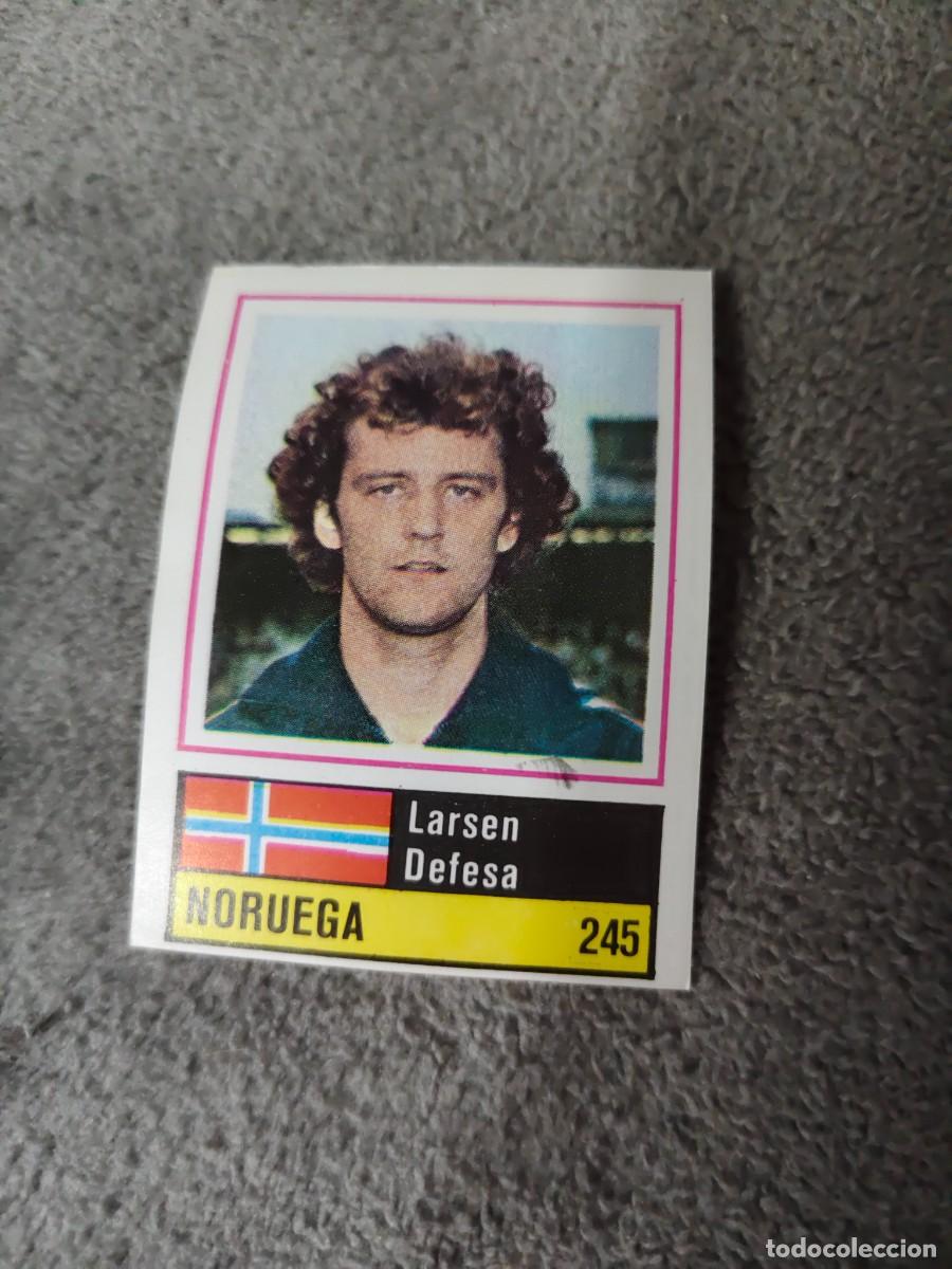 Cromos de f&uacute;tbol: 245. LARSEN (NORWAY) SORCACIUS EURO 1984 NORUEGA EUROCOPA FRANCIA 84 SIN PEGAR AAX
