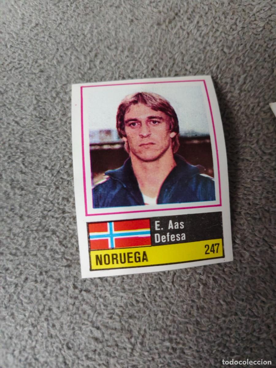 Cromos de f&uacute;tbol: 247. E. AAS (NORWAY) SORCACIUS EURO 1984 NORUEGA EUROCOPA FRANCIA 84 SIN PEGAR AAX