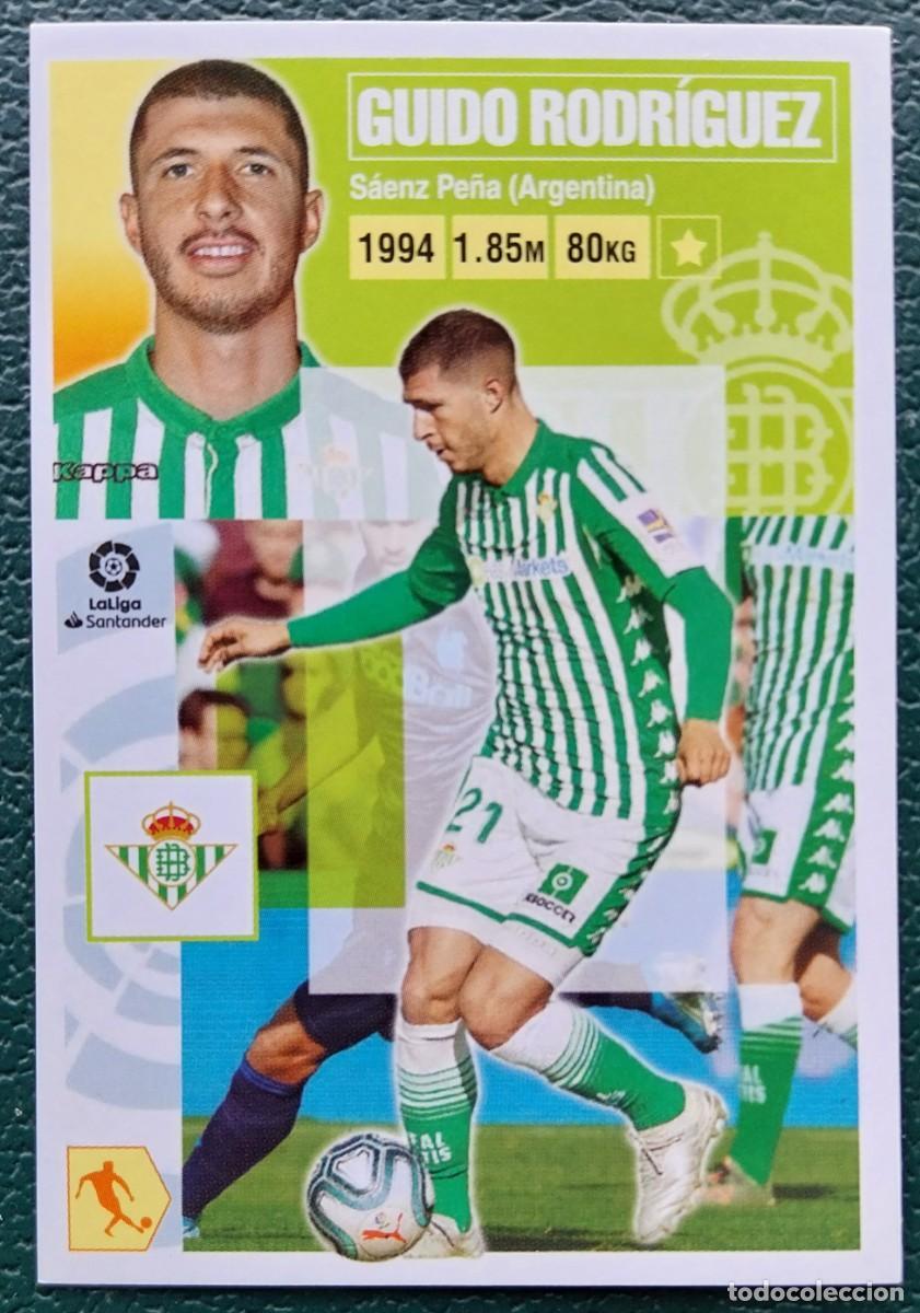 Cromos de f&uacute;tbol: 11 GUIDO RODRIGUEZ REAL BETIS CROMOS ALBUM EDICIONES ESTE 2020 2021 20 21