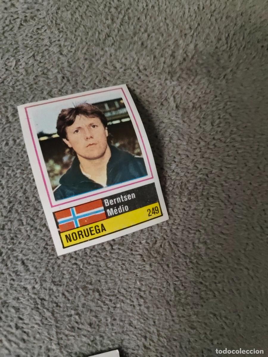 Cromos de f&uacute;tbol: 249. BERNTSEN (NORWAY) SORCACIUS EURO 1984 NORUEGA EUROCOPA FRANCIA 84 SIN PEGAR AAX