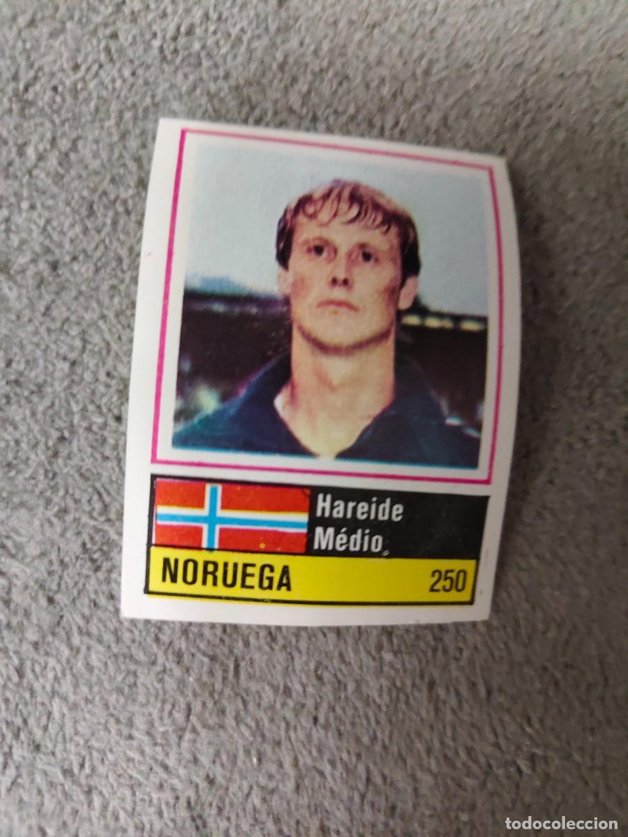Cromos de f&uacute;tbol: 250. HAREIDE (NORWAY) SORCACIUS EURO 1984 NORUEGA EUROCOPA FRANCIA 84 SIN PEGAR AAX