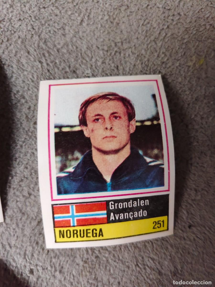 Football Stickers: 251. GRONDALEN (NORWAY) SORCACIUS EURO 1984 NORUEGA EUROCOPA FRANCIA 84 SIN PEGAR AAX
