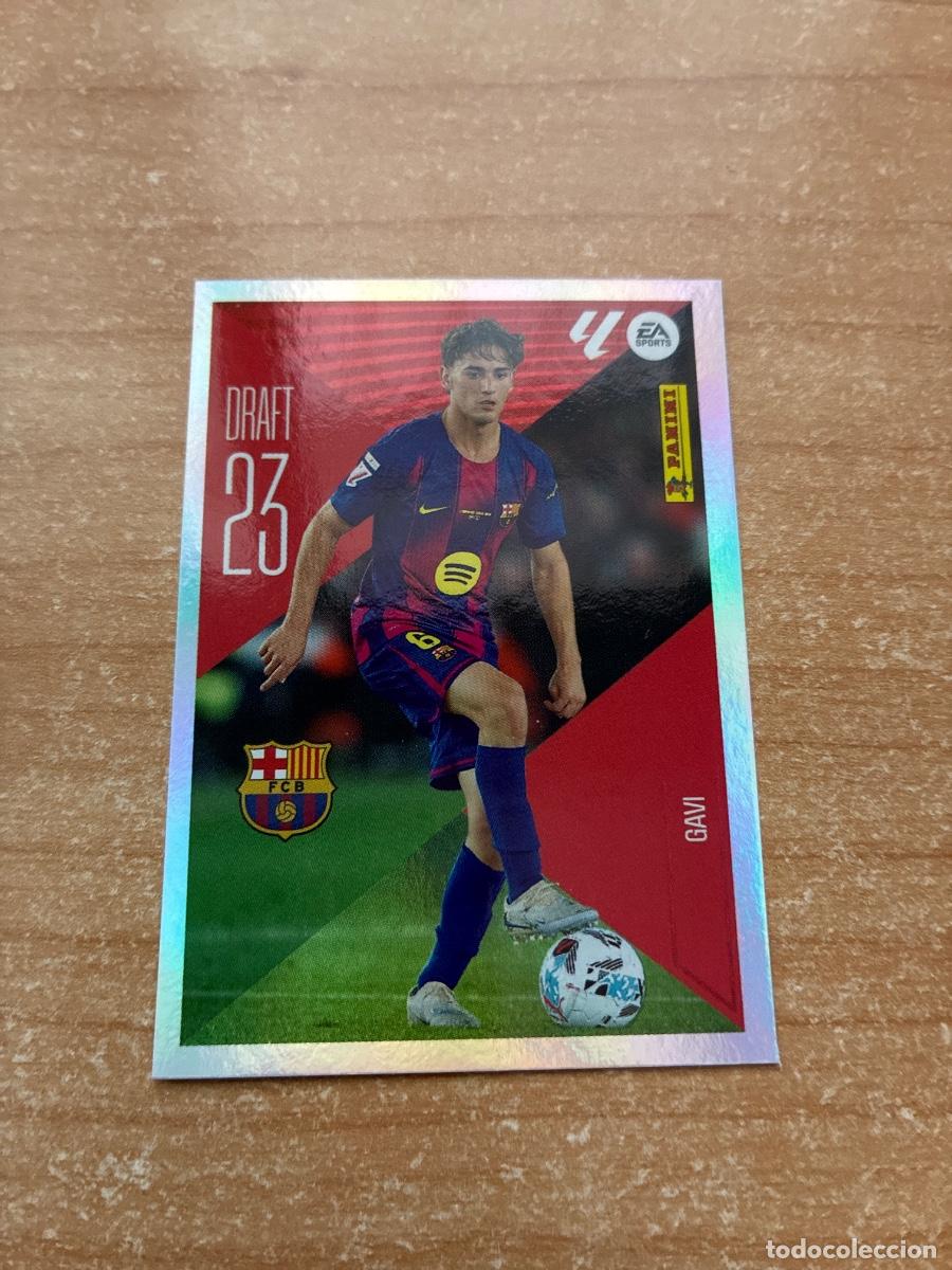 Football Stickers: 8 GAVI DRAFT 23 BARCELONA LIGA ESTE 2026 2027