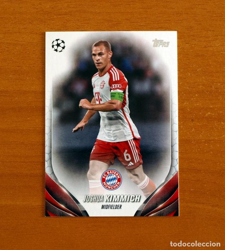 Football Stickers: Bayern M&uuml;nchen -N&ordm; 72 Joshua Kimmich -Topps Champions League UEFA - 2023-2024-23-24