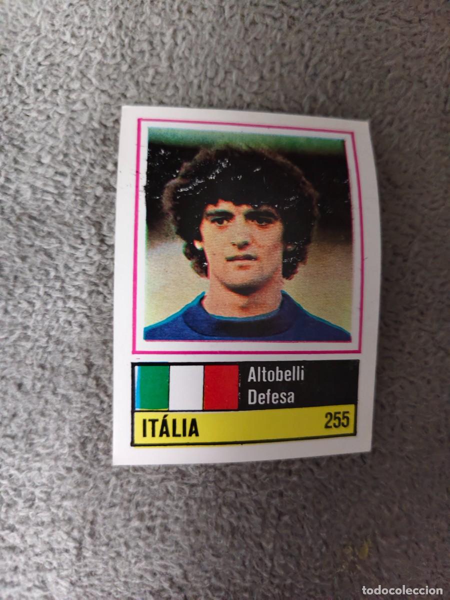 Football Stickers: 255. ALTOBELLI (ITALY) SORCACIUS EURO 1984 ITALIA EUROCOPA FRANCIA 84 SIN PEGAR AAX