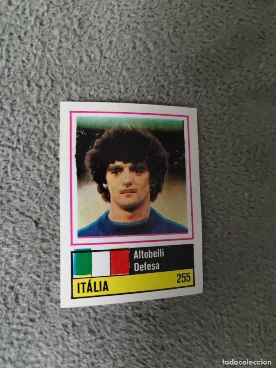 Football Stickers: 255. ALTOBELLI (ITALY) SORCACIUS EURO 1984 ITALIA EUROCOPA FRANCIA 84 SIN PEGAR AAX
