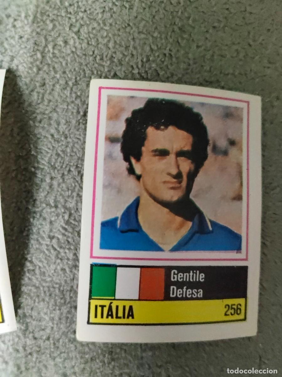 Cromos de Futebol: 256. GENTILE (ITALY) SORCACIUS EURO 1984 ITALIA EUROCOPA FRANCIA 84 SIN PEGAR AAX