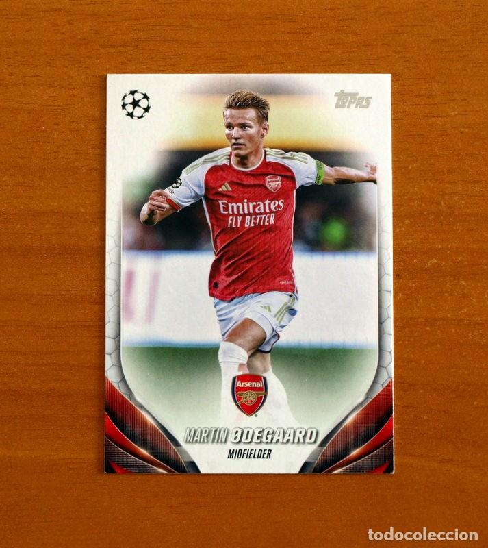 Cromos de f&uacute;tbol: Arsenal -N&ordm; 111 Mart&iacute;n Odegaard -Topps Champions League UEFA - 2023-2024-23-24