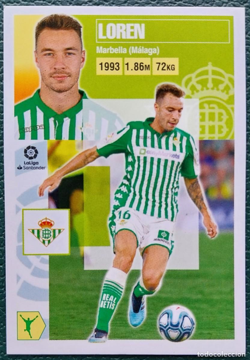 Football Stickers: 17 LOREN REAL BETIS CROMOS ALBUM EDICIONES ESTE 2020 2021 20 21