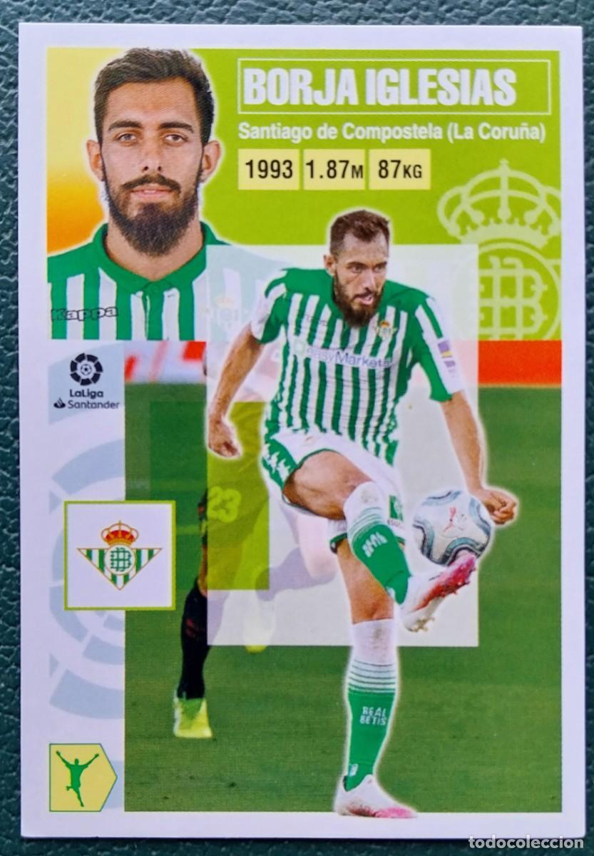 Football Stickers: 18 BORJA IGLESIAS REAL BETIS CROMOS ALBUM EDICIONES ESTE 2020 2021 20 21