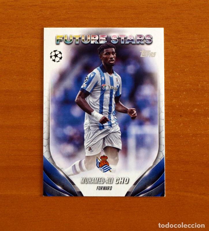 Cromos de f&uacute;tbol: Real Sociedad -N&ordm; 155 Mohamed-Ali Cho -Topps Champions League UEFA - 2023-2024-23-24