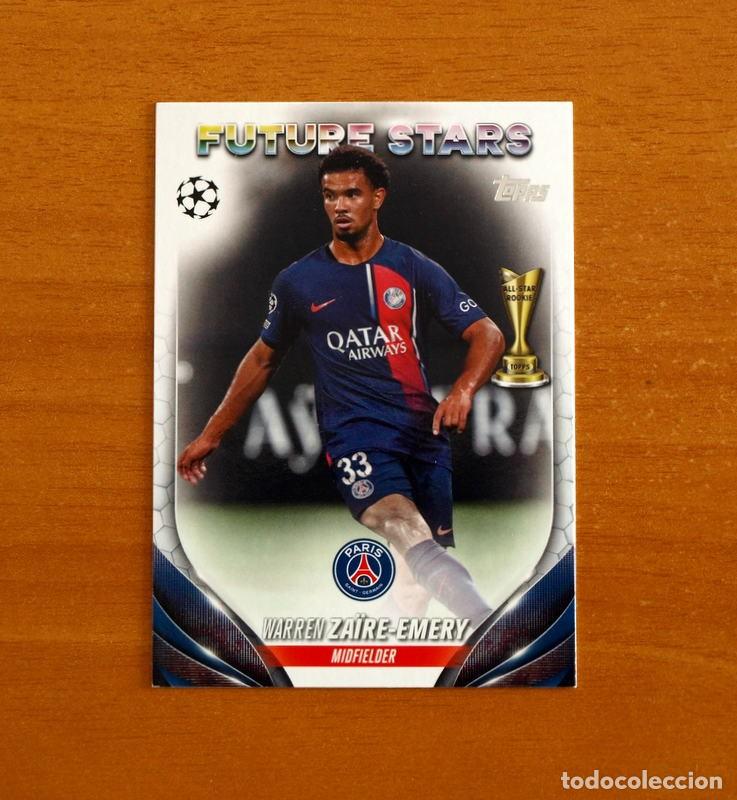 Cromos de f&uacute;tbol: Paris Saint Germain -N&ordm; 159 Warren Za&iuml;re-Emery -Topps Champions League UEFA - 2023-2024-23-24