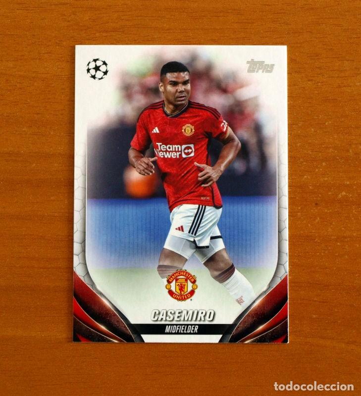 Cromos de f&uacute;tbol: Manchester United -N&ordm; 189 Casemiro -Topps Champions League UEFA - 2023-2024-23-24